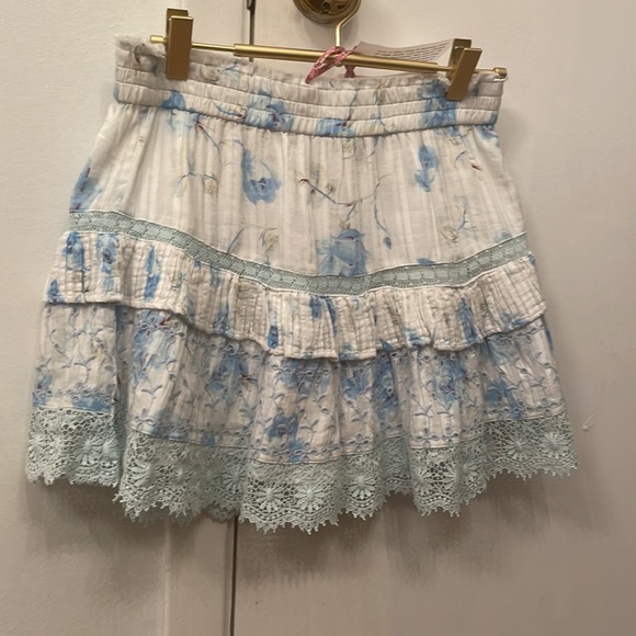 LoveShackFancy - TANISHA SKIRT- SANTA ROSA RIVER, brand new!! - Picture 4 of 8